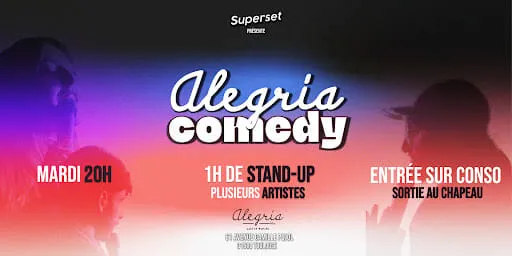 Alegria Comedy - Stand-up Toulouse